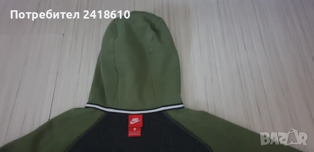 Nike Air Max 97 Full Zip Hoodie Mens Size M / L ОРИГИНАЛ! Мъжка Качулка с цял цип!, снимка 10 - Спортни дрехи, екипи - 50703707