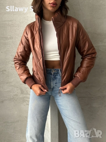 Олекотено яке, снимка 2 - Якета - 52564143