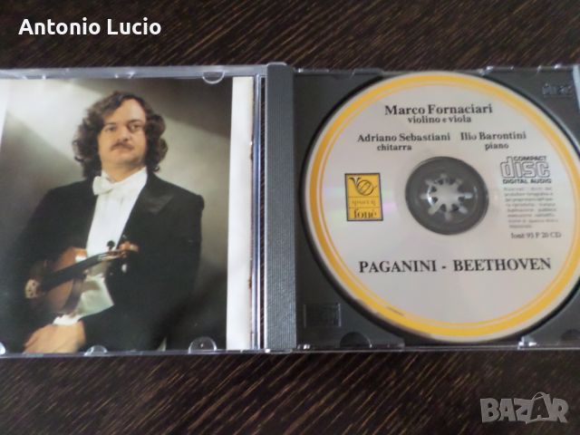 Paganini / Beethoven, снимка 2 - CD дискове - 46322134