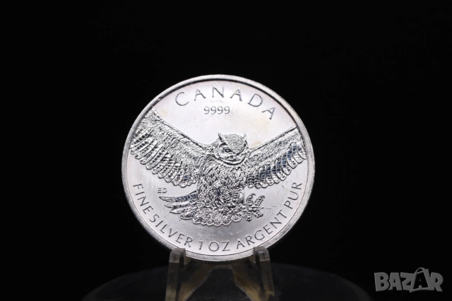 Кленов лист, Канада - серия  - 3 х 1 oz / унция, инвестиционно сребро, снимка 6 - Нумизматика и бонистика - 51991008