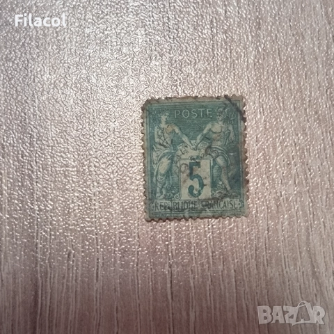 Франция 1876 г. Мир и Меркурий