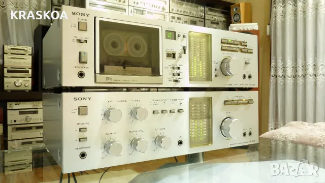 SONY TA-535 & TC-U60, снимка 2 - Ресийвъри, усилватели, смесителни пултове - 47133679