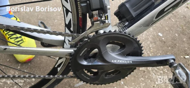 карбонов шосеен велосипед Scott foil ultegra di2 2х10. Размер 54., снимка 8 - Велосипеди - 50348522