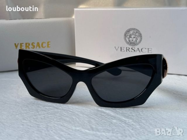 Versace 2024 дамски слънчеви очила котка VE4450, снимка 9 - Слънчеви и диоптрични очила - 45446002