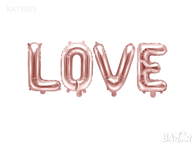 Фолиев балон LOVE , снимка 2 - Други - 53424653