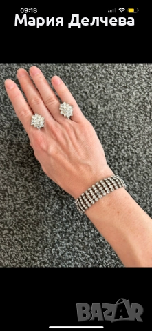 Комплект бижута - гривна и обеци! УНИКАЛНИ! , снимка 3 - Други - 52261096