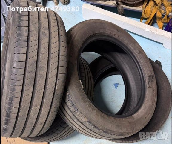 Продавам 4бр летни гуми Michelin 215/55 R17