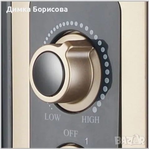 Радиатор, 2500W,13 ребра,3 степени,Поставка за дрехи,Регулируем термостат, снимка 5 - Други - 47581440