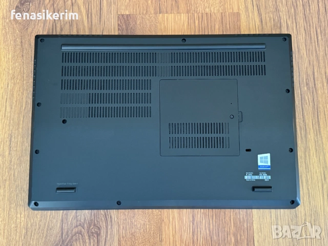 15.6' 4K UHD Core i9-10885H Lenovo ThinkPad T15G 32GB DDR4/512GB NVMe/RTX 2080 Super 8GB/Бат 6ч, снимка 6 - Лаптопи за игри - 54238453