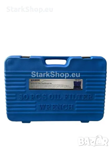 Специализиран Комплект Чашки за Маслени Филтри 30 части , HAWEK, снимка 3 - Други инструменти - 50394387