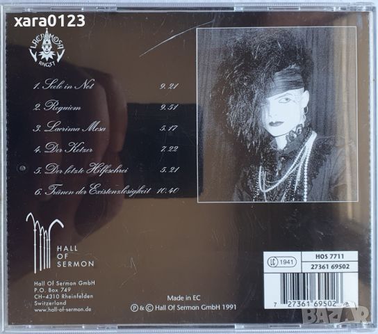 Lacrimosa – Angst, снимка 2 - CD дискове - 46500002