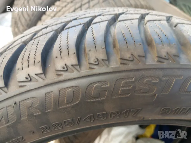 225/45 R17 bridgestone blizzak lm001, снимка 10 - Гуми и джанти - 47367026