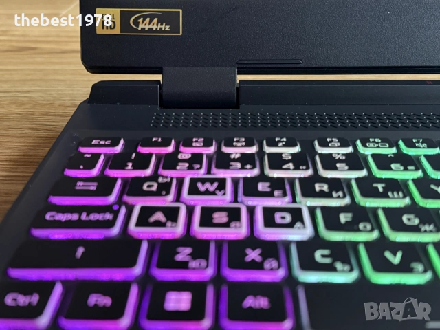 144Hz Nitro`Core i7-12650H/RTX 4050/16GB DDR5/512GB NVMe/Full HD IPS/Бат 6ч, снимка 5 - Лаптопи за игри - 53347441