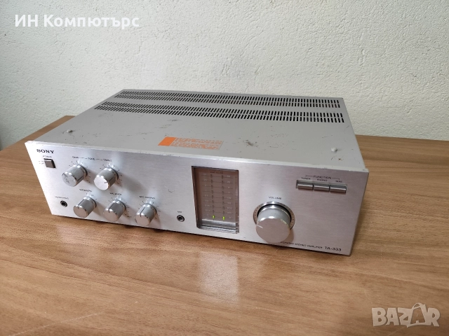 Продавам и интегриран стерео усилвател Sony TA-333, снимка 4 - Ресийвъри, усилватели, смесителни пултове - 52858959