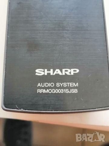 Дистанционно SHARP RRMCG0031SJSB за аудиосистеми SHARP, снимка 3 - Аудиосистеми - 45925480