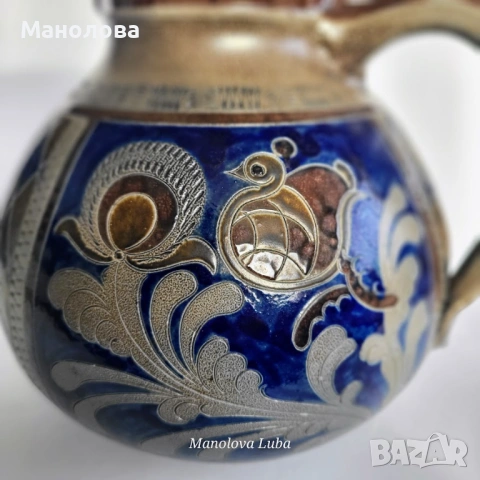 Кана керамика Westerwald (Westerwald stoneware), снимка 9 - Други ценни предмети - 54061608