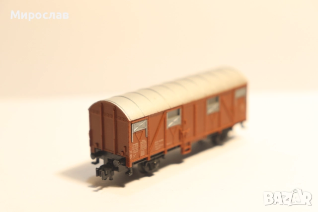 	TRIX ''N'' 1/160 ЛОКОМОТИВ ВАГОН ВЛАК ВЛАКЧЕ ЖП, снимка 5 - Влакчета, самолети, хеликоптери - 52355008