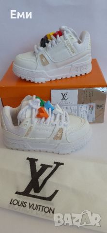 Louis Vutton Trainers дамски мъжки маратонки , снимка 1 - Маратонки - 46729130