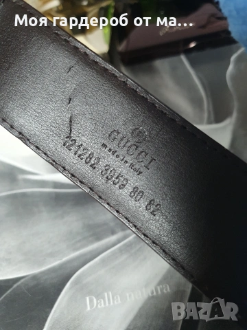 Колан Gucci .115см, снимка 3 - Колани - 53889453
