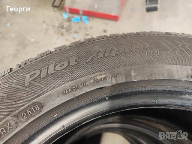 4бр.зимни гуми 235/55/17 Michelin, снимка 7 - Гуми и джанти - 54106824