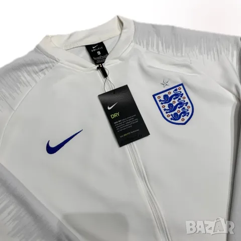 Оригинално юношеско горнище Nike x England | Юношеско XL 158-170см, снимка 3 - Детски анцузи и суичери - 47467588