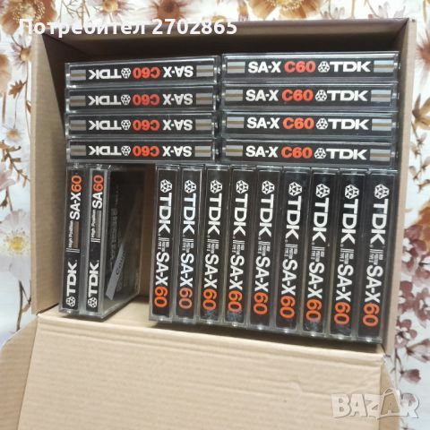 Аудио касети TDK SA X- 60 мин., снимка 10 - Аудио касети - 40480669