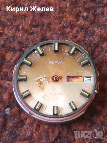 Механизъм с циферблат от стар ръчен часовник 52092, снимка 5 - Мъжки - 52253777