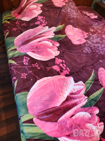 Ново меко поларено одеало или шалте, снимка 4 - Олекотени завивки и одеяла - 51696310