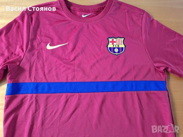 Барселона / Barcelona Nike 2021г. - детски размер XL за ръст 158-170см., снимка 2 - Фен артикули - 46679667