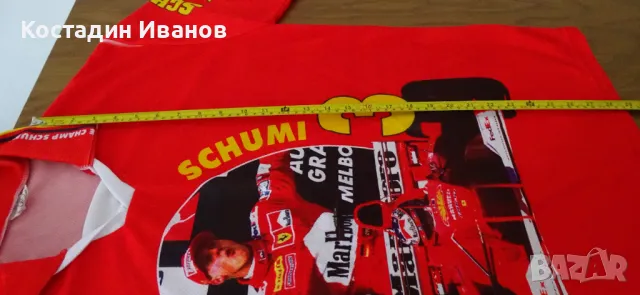 Ferrari F1 Michael Schumacher Formula 1 мъжка тениска, снимка 9 - Тениски - 47016952