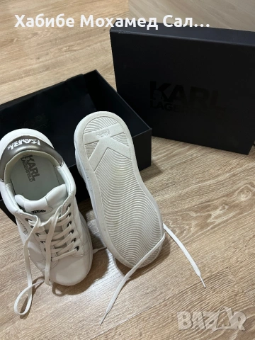 Оргинални маратонки Karl Lagerfeld 39, снимка 5 - Маратонки - 53501392