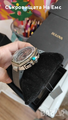 Мъжки часовник Bulova Precisionist Chronograph 98B357, снимка 3 - Мъжки - 53812873