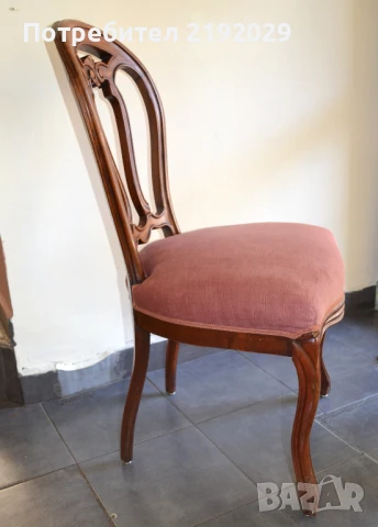 Ретро СТОЛОВЕ от масивно дърво, снимка 3 - Столове - 51410800