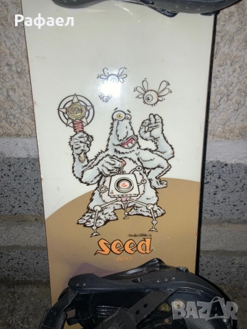 Сноуборд APO 158 с автомати , снимка 8 - Зимни спортове - 52670222