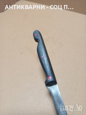 Стар Ръчно Кован Касапски Нож Тегло 0.110кг., снимка 8 - Антикварни и старинни предмети - 51477244