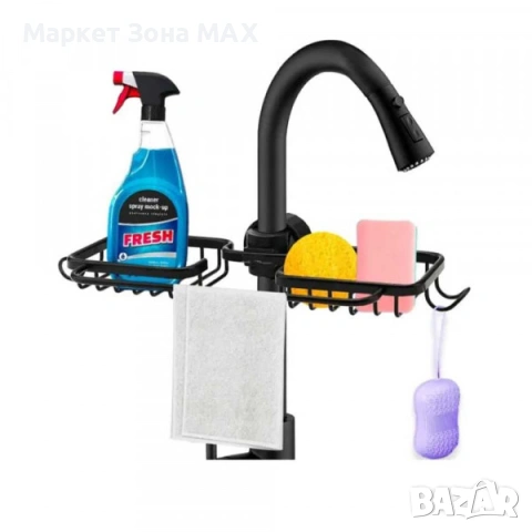 Многофункционален органайзер за баня и кухня от неръждаема стомана, снимка 5 - Други стоки за дома - 53393730