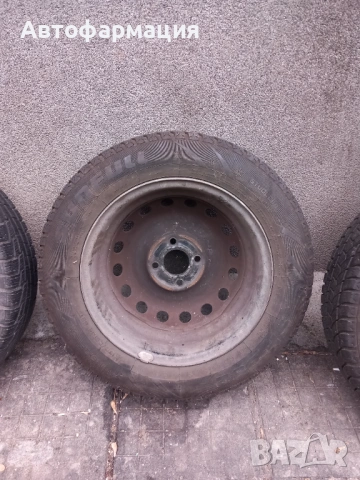 Зимни гуми с джанти от Рено Клио 2001г., снимка 11 - Гуми и джанти - 53125045