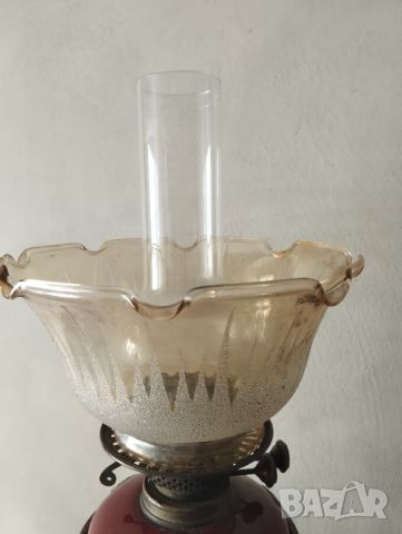 Газова (газена) лампа арт нуво, снимка 5 - Антикварни и старинни предмети - 45709762