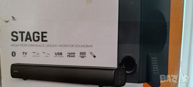 Продавам Саундбар система Creative Stage V2 - 2.1 + Subwoofer, 160W Bluetooth Нова, снимка 1 - Аудиосистеми - 45381055