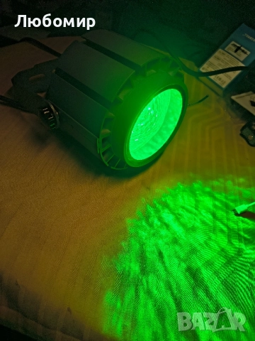 Проекторна светлина Ocean Wave, 150W RGBW променяща се цветна водна вълна, LED ефект на , снимка 3 - Други - 52074007