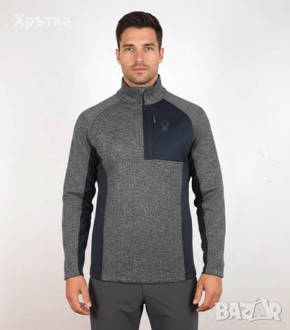 Spyder Gait - Оригинална мъжка блуза с цип размер M