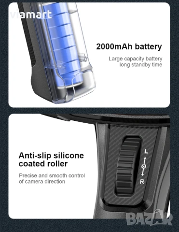 Ендоскопска камера INSKAMS 10, 5" IPS дисплей, 360° управление и 1080P, снимка 7 - Камери - 53802042