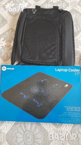 охладител+чанта за лаптоп, снимка 1 - Лаптоп аксесоари - 46446414