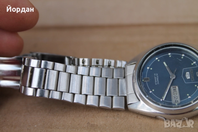 Японски мъжки часовник ''Seiko 5'' , снимка 3 - Мъжки - 52630419
