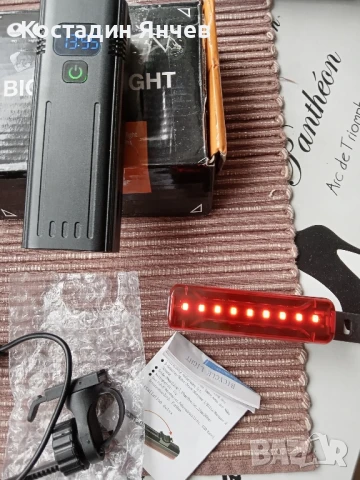 Велосипедни светлини, USB зареждащи се -5 режима , снимка 5 - Аксесоари за велосипеди - 51289617
