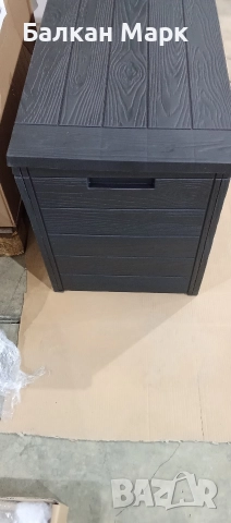Градинска ракла 120×46×58 см – 300 л – НОВА – с дефект
, снимка 4 - Градински мебели, декорация  - 52772405