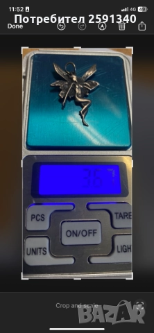 Сребро 925 фея , ангелче, снимка 2 - Колиета, медальони, синджири - 52262390