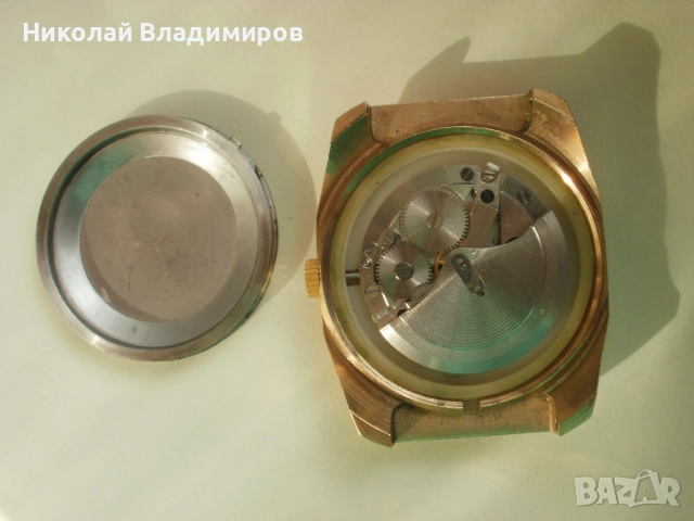 Diamant руски мъжки часовник рядък модел отлично състояние, снимка 8 - Мъжки - 51477061