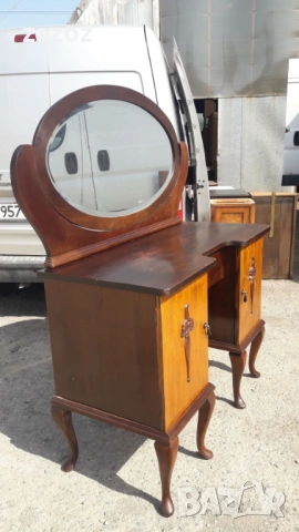 Тоалетка-ретро масив-№95, снимка 3 - Тоалетки - 54104764