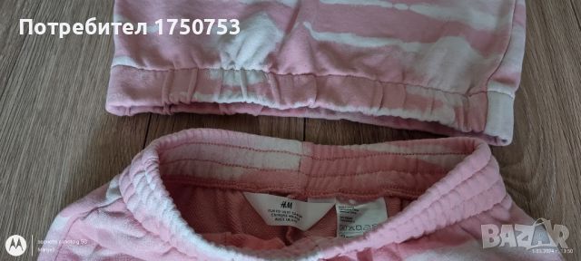 Тънък памучен анцуг H&M, снимка 8 - Детски анцузи и суичери - 45540479